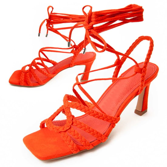 Sándalo Montevita con Tacón 8 en Naranja - Image 1