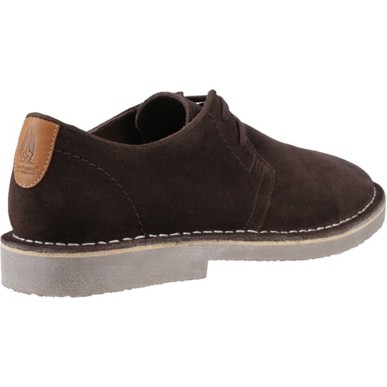 Hush Puppies Scout Suede Men's Chocolate Lace-Up Shoes - Image 2