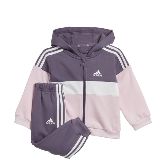 Tiberio 3-Stripes Colorblock Fleece Track Suit Kids