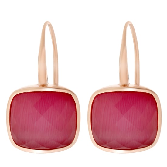 Orphelia 'Isabella' Women's 925 Sterling Silver Drop Earrings - Rose ZO-7198/PI - Image 3