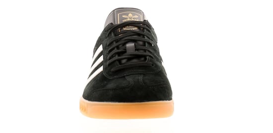 Adidas Originals Mens Trainers Hamburg Leather Lace Up black