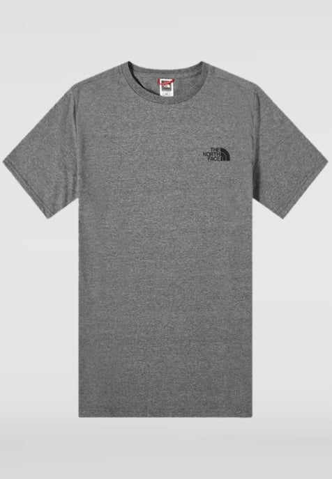 Camiseta The North Face SS Simple Dome Gris Hombre - Image 4