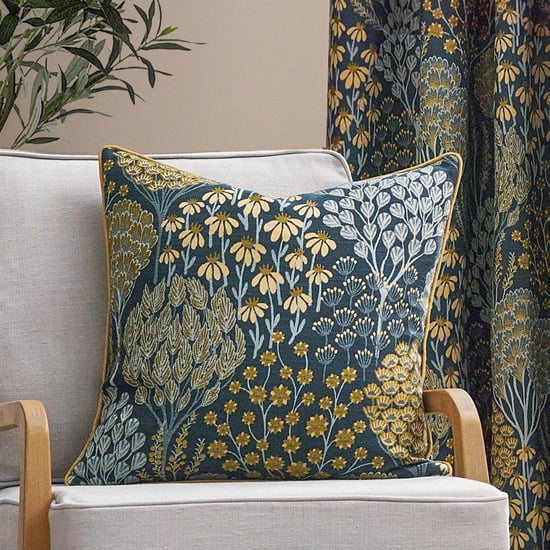 Wylder Nature Ophelia Floral Jacquard Cushion Cover