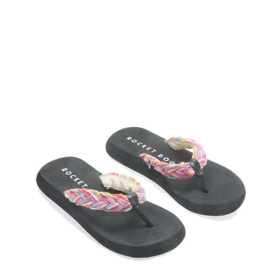 Women's Rocket Dog Sunset Cord Flip Flops in Multi colour