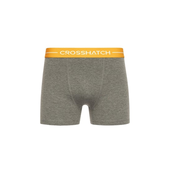 Crosshatch Mens Astral Boxer Shorts (Pack of 12) (Charcoal Marl) - Image 3