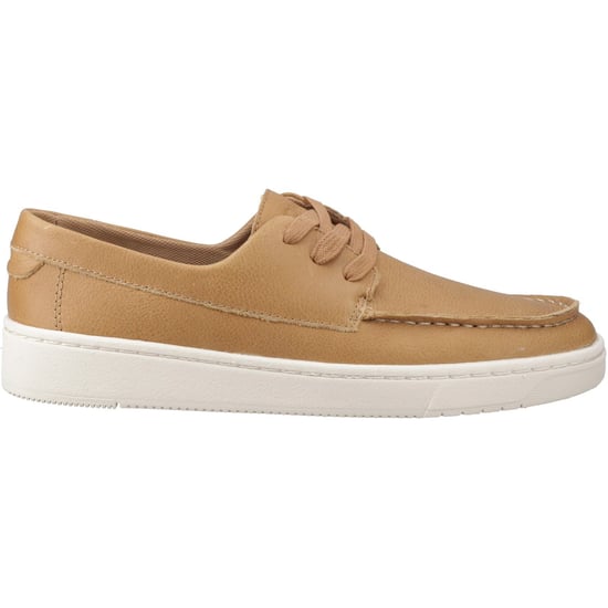 TOMS TRVL Lite London Leather Men's Tan Lace-Up Shoes - Image 5