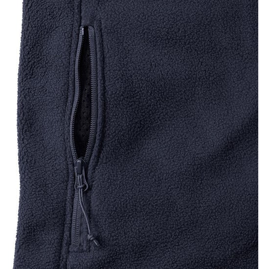 Russell Mens Full Zip Outdoor Fleece Jacket (French Navy) - Image 4