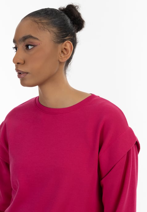 Mymo sweatshirt women pink - Image 5