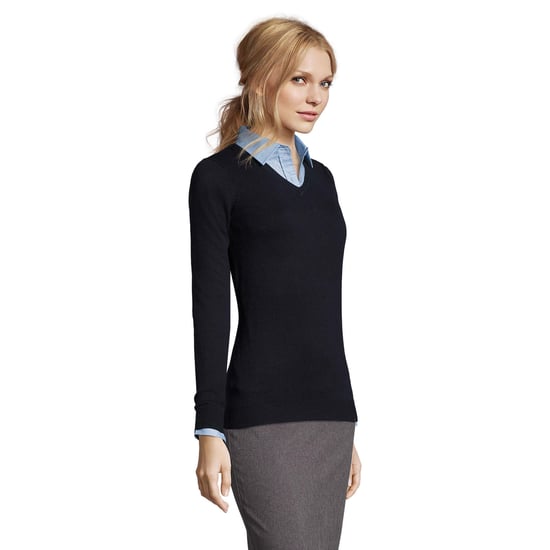 SOLS Womens/Ladies Glory Jumper (French Navy) - Image 3