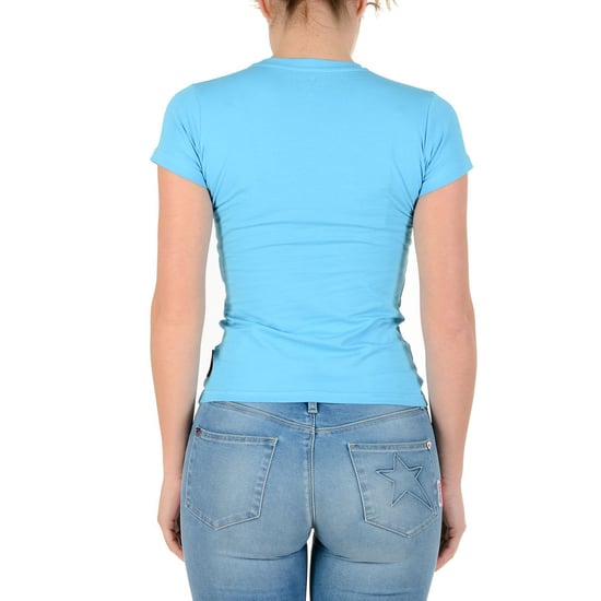 Andrew Charles By Andy Hilfiger Womens T-Shirt TS501 03 1002 Tarana Azure