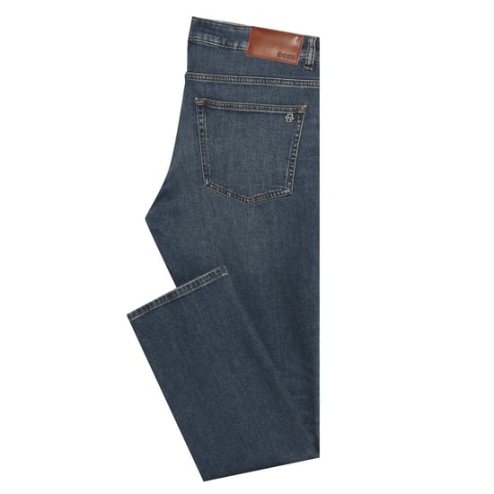 Men's Boss Delaware Slim-Fit Jeans in Navy
