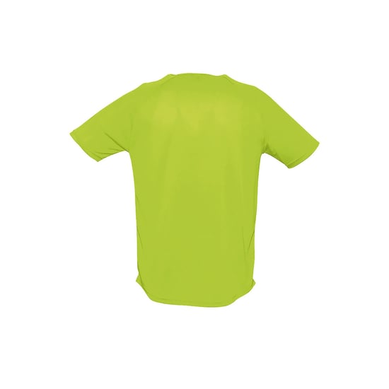 SOLS Mens Sporty Short Sleeve Performance T-Shirt (Apple Green) - Image 2