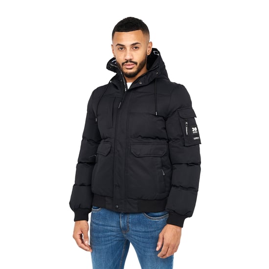 Crosshatch Mens Milwaka Jacket (Black) - Image 1