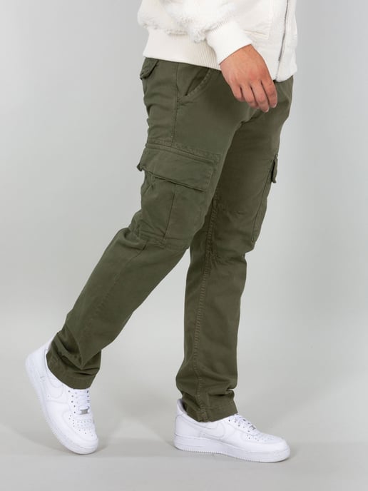 Pantalón Cargo Slim para Hombre Agent de Alpha Industries en Oliva - Image 1