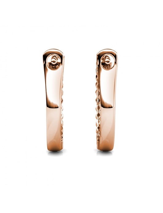Pendientes Aleah - Oro rosa y Cristal - Image 5