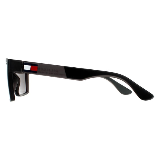 Gafas de sol polarizadas grises mate rectangulares para hombre Tommy Hilfiger - Image 3