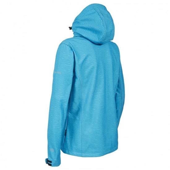 Trespass Womens/Ladies Paulina Waterproof Softshell Jacket (Bermuda Marl) - Image 2