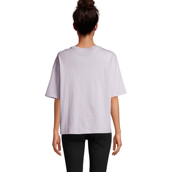 SOLS Womens/Ladies Boxy Organic Oversized T-Shirt (Lilac) - Image 4