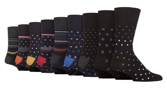 Paquete de 9 calcetines de bambú para hombre - SOMRM091011 - Image 1