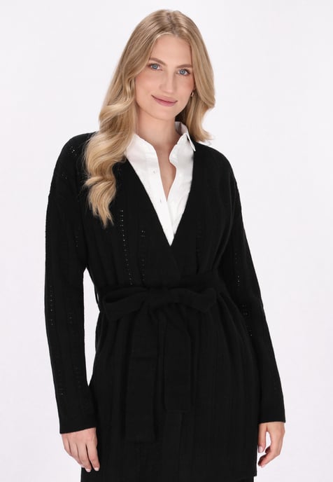 Dreimaster Cardigan women black - Image 3