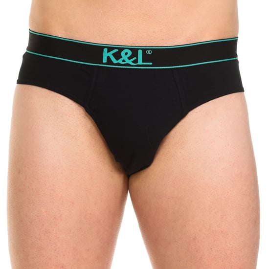 Pack de 2 slips divertidos de tela transpirable KL2006 para hombre - Image 4