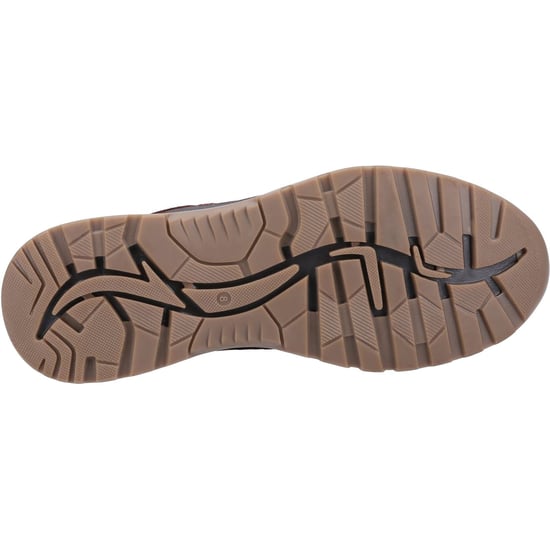 Hush Puppies Pele Leather Men's Brown Nubuck Lace-Up Shoes - Image 3