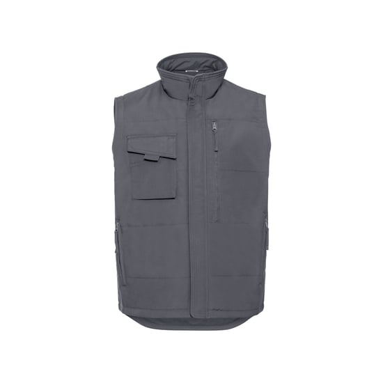 Russell Mens Heavy Duty Gilet (Convoy Grey) - Image 1