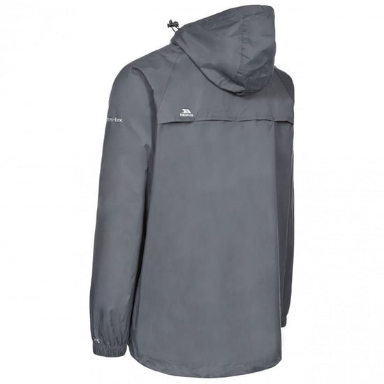 Trespass Adults Unisex Qikpac Packaway Waterproof Jacket (Flint)