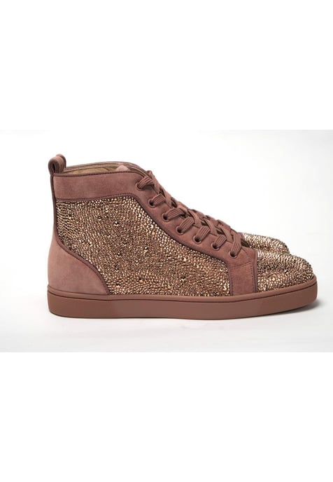 Christian Louboutin Men's Faro Louis Orlato Flat Veau Shoes