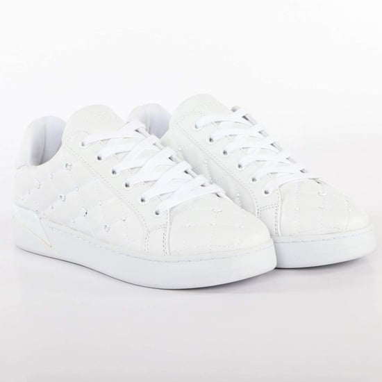 Zapatillas Guess Reea para mujer con aplicación de logotipo - Image 1