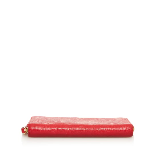 Cartera Zippy Roja Monogram Empreinte de Louis Vuitton Vintage - Image 4
