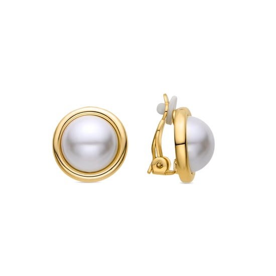 Pendientes Luxenter acabados en oro amarillo de 18K - Adriel - Image 1