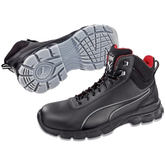 Puma Safety Condor Mid S3 Nubuck Black Safety Boots - Image 2