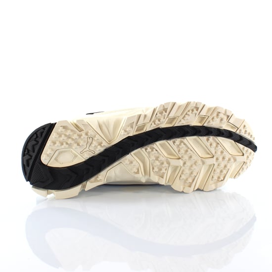 Puma Trailfox Overland Black White Low Lace Up Mens Trainers 369824 01