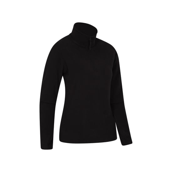 Mountain Warehouse Womens/Ladies Camber II Fleece Top (Black)