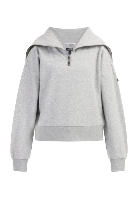 DreiMaster Vintage Oversize Troyer Sweater - Image 1