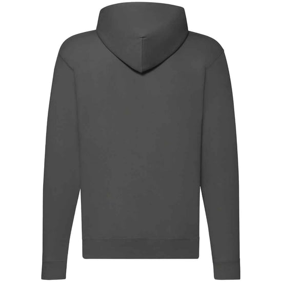 Fruit of the Loom Unisex Adult Classic Hoodie (Light Graphite) - Image 2