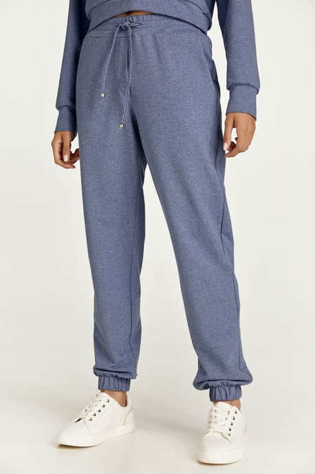 Full Length Indigo Mélange Sweatpants