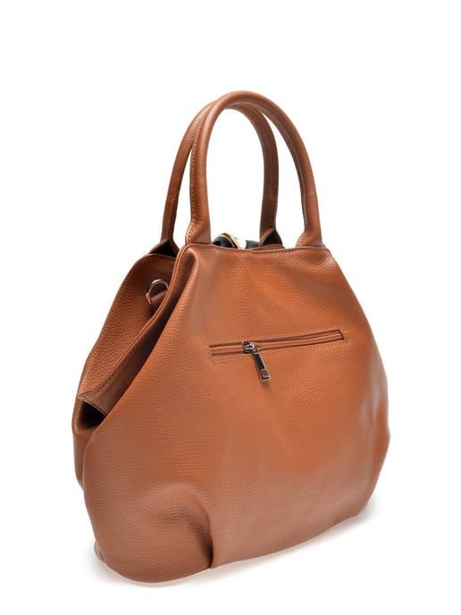 Carla Ferreri SS22 CF 1750 Brown Leather Bag - Image 2