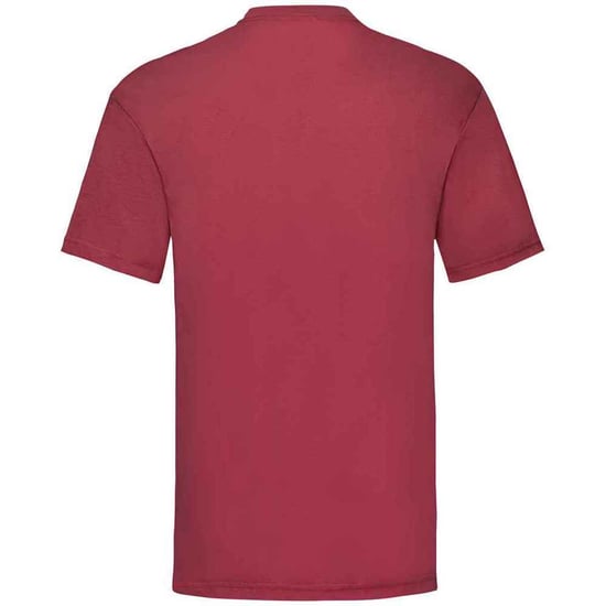 Fruit of the Loom Mens Valueweight T-Shirt (Brick Red) - Image 2