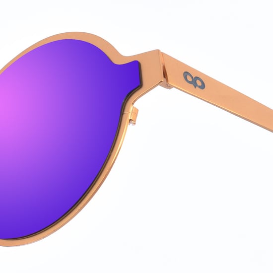 Unisex MARGARETTE Round Shape Metal Sunglasses