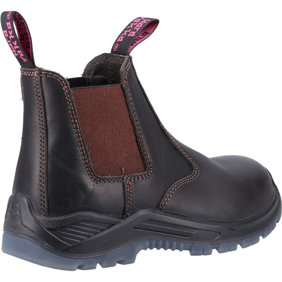 Hard Yakka Banjo NS Leather Women's Brown Boots - Image 2