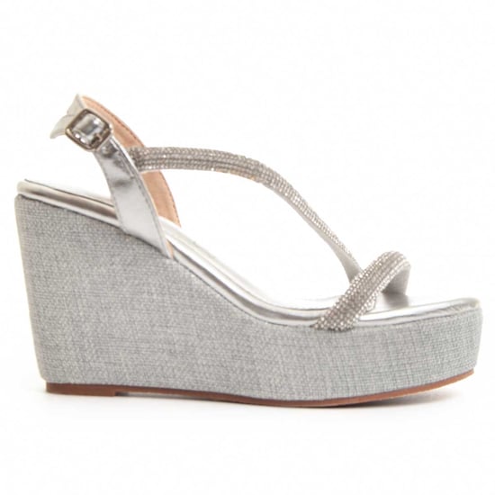 Sandalía Wedge Sparto Wesparto8 en Plata de Montevita - Image 2