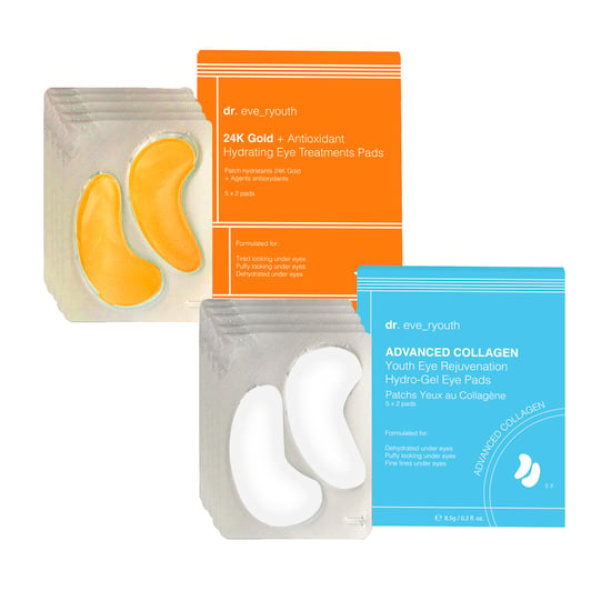 Parche Hidro-gel Rejuvenecedor de Ojos Juventud + Oro de 24K + Tratamientos Hidratantes Antioxidantes para Ojos - Image 1