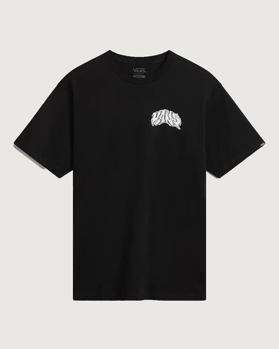 VANS Prowler Short Sleeve T-Shirt in Black - Image 1