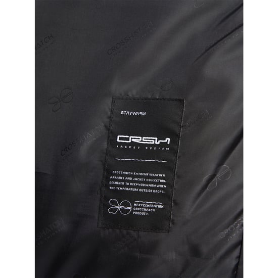 Crosshatch Mens Squadage Panelled Jacket (Black) - Image 4