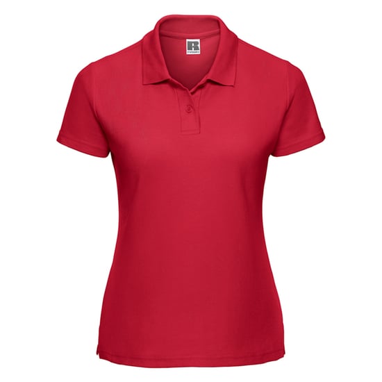 Russell Womens/Ladies Classic Polycotton Polo Shirt (Classic Red) - Image 1