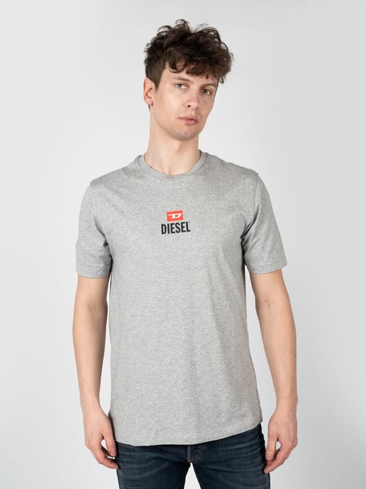 Diesel T-Shirt T-Just del hombre Gris - Image 3