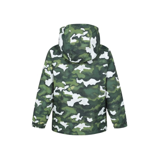 Mountain Warehouse Childrens/Kids Mogal Camo Ski Jacket (Dark Green) - Image 2