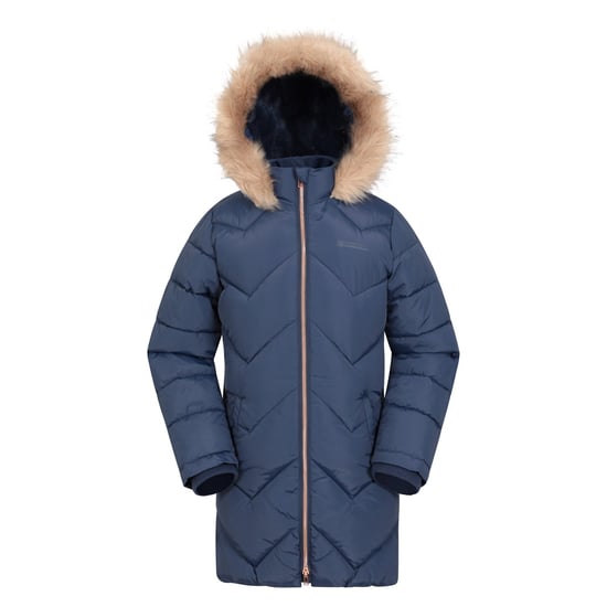 Mountain Warehouse Childrens/Kids Galaxy Water Resistant Padded Jacket (Navy) - Image 1